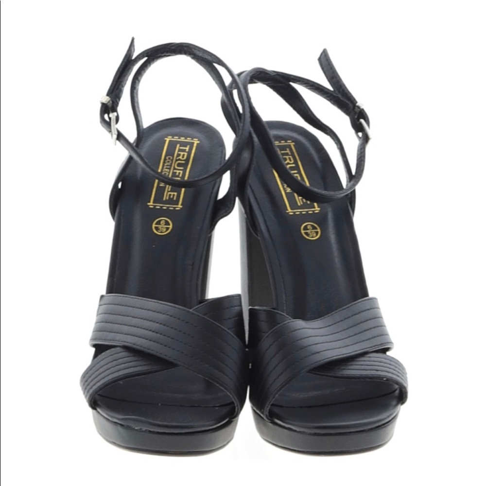 Black platform heels, NWB - Picture 6 of 6